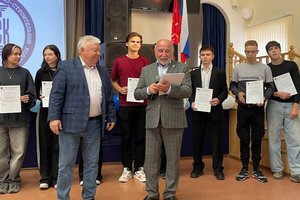 «Балтийское объединение» отметило студентов и сотрудников СПАСК за участие в XVI Конференции «Российский строительный комплекс»