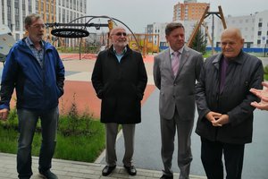 Директор Балтийского объединения Владимир Быков посетил строительные объекты номинантов конкурса «Лидер строительного качества –2021»
