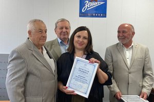Руководство «Балтийского объединения» вручило награды сотрудникам АО «Зенит-Арена»